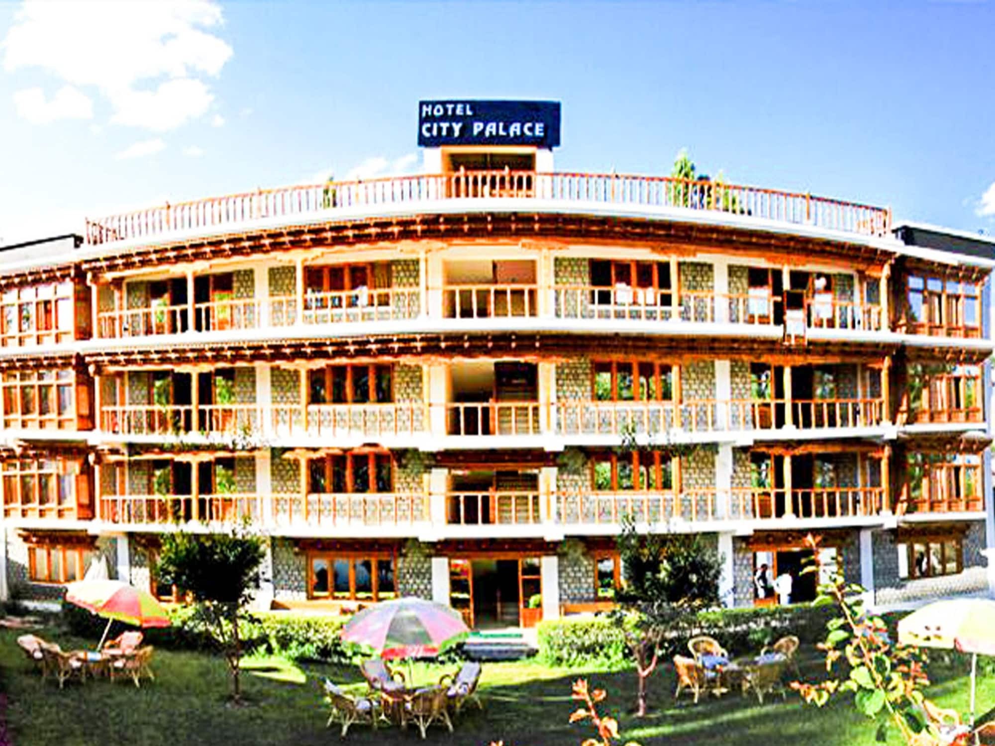 Hotel City Palace Leh Exterior foto